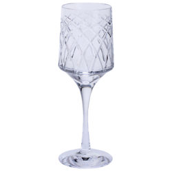 Royal Brierley Harris Crystal Wine Glasses, Set of 2 Clear